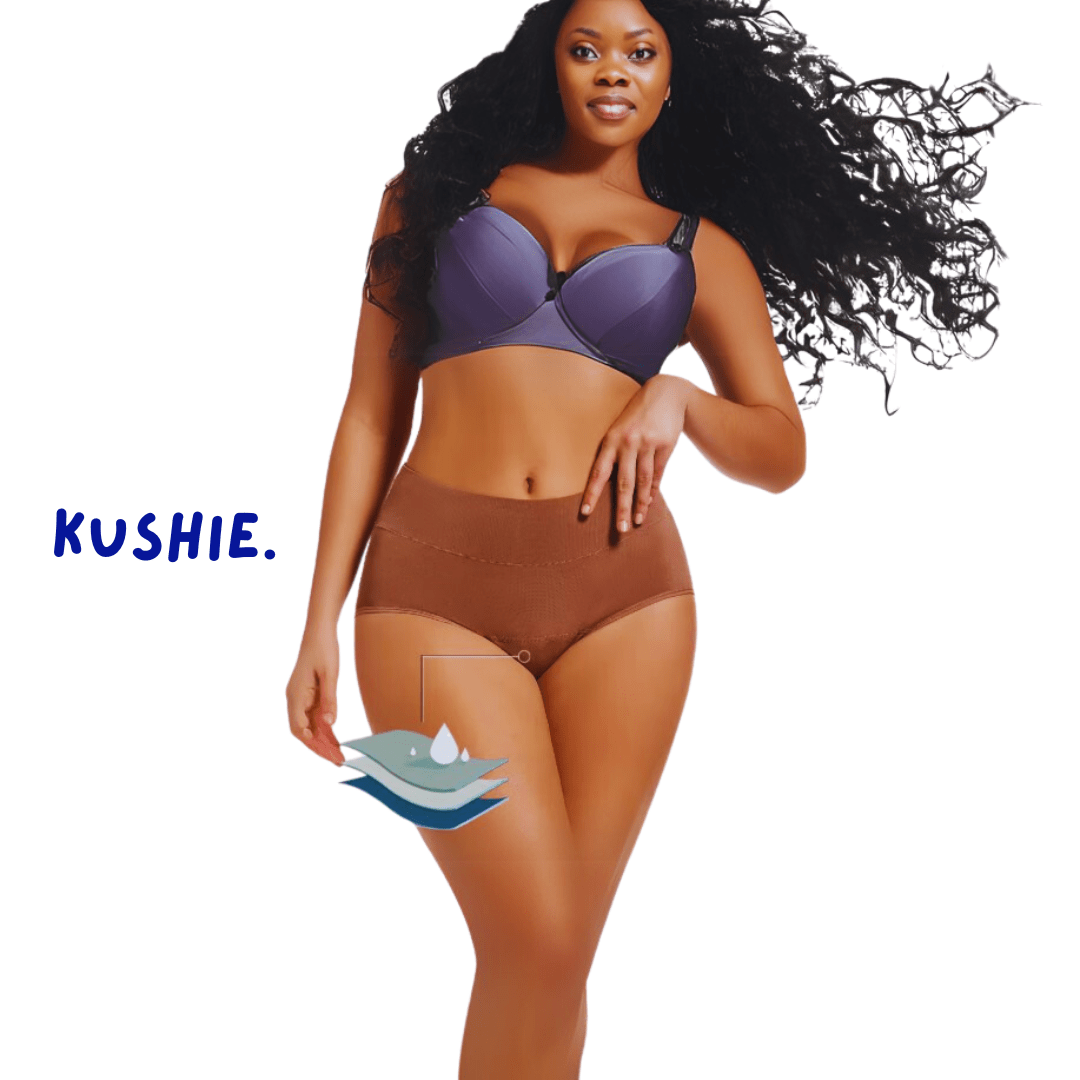 KUSHIE’s FlowNaturals 3 - Layer Period Panties - Bright House