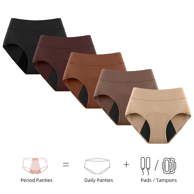 KUSHIE’s FlowNaturals 3 - Layer Period Panties - Bright House