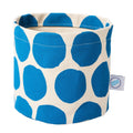 Large Circles Round Bin/Canvas Planter - Bright House