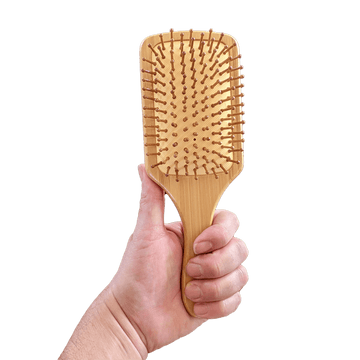 Large Paddle Style Bamboo Hairbrush - Bright House
