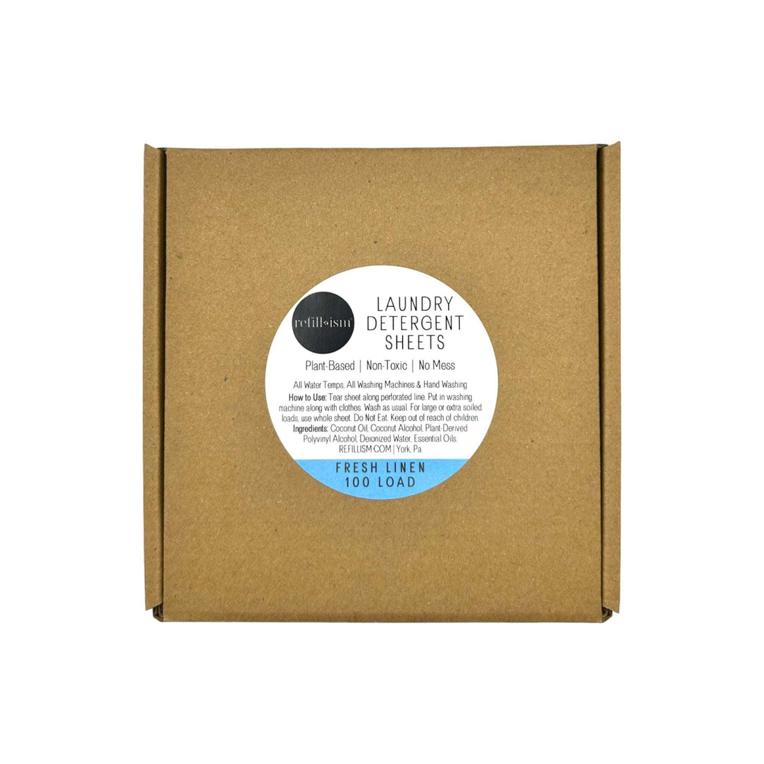 Laundry Detergent Sheets | 100 Load | Eco - Friendly & Plant - Based - Bright House