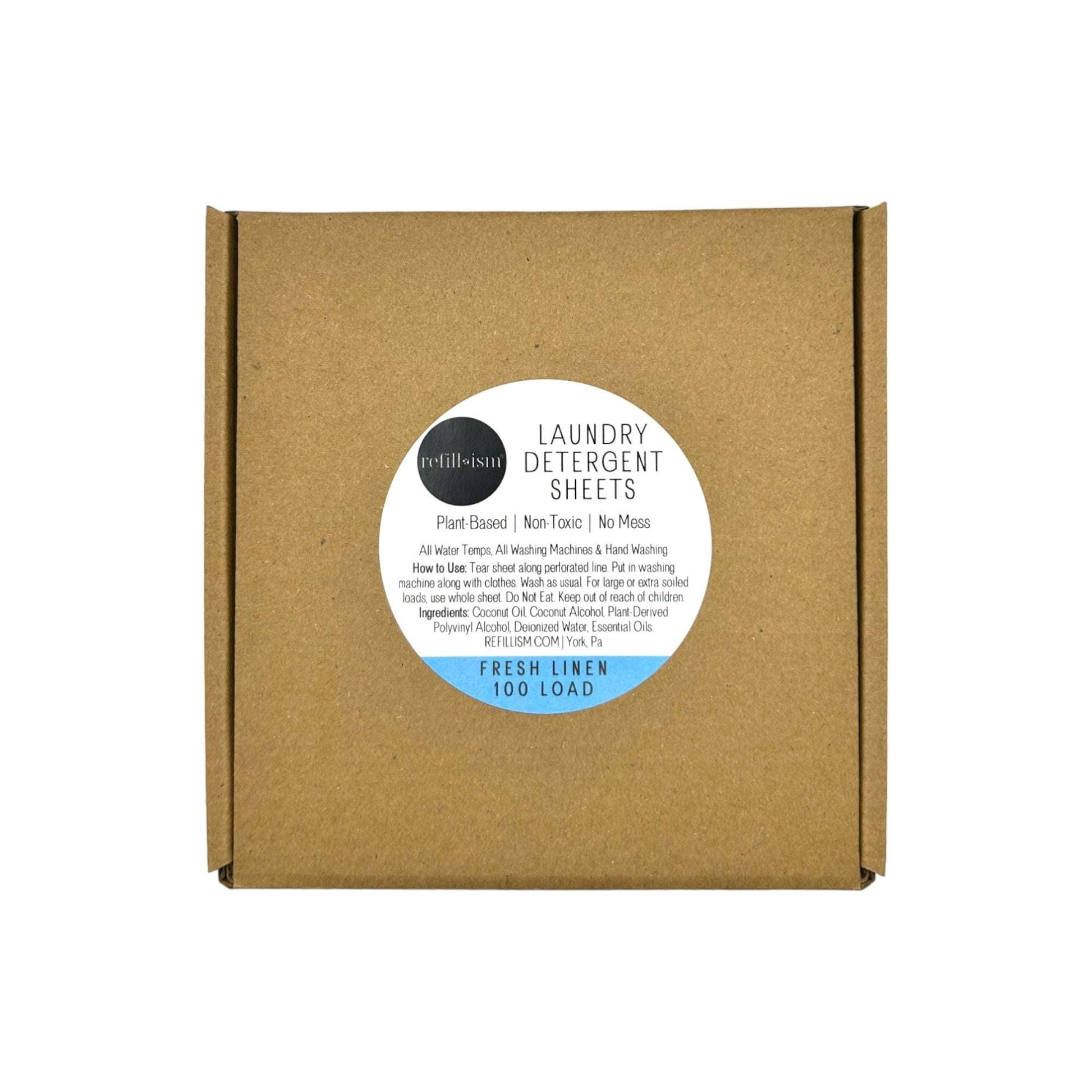 Laundry Detergent Sheets | 100 Load | Eco - Friendly & Plant - Based - Bright House