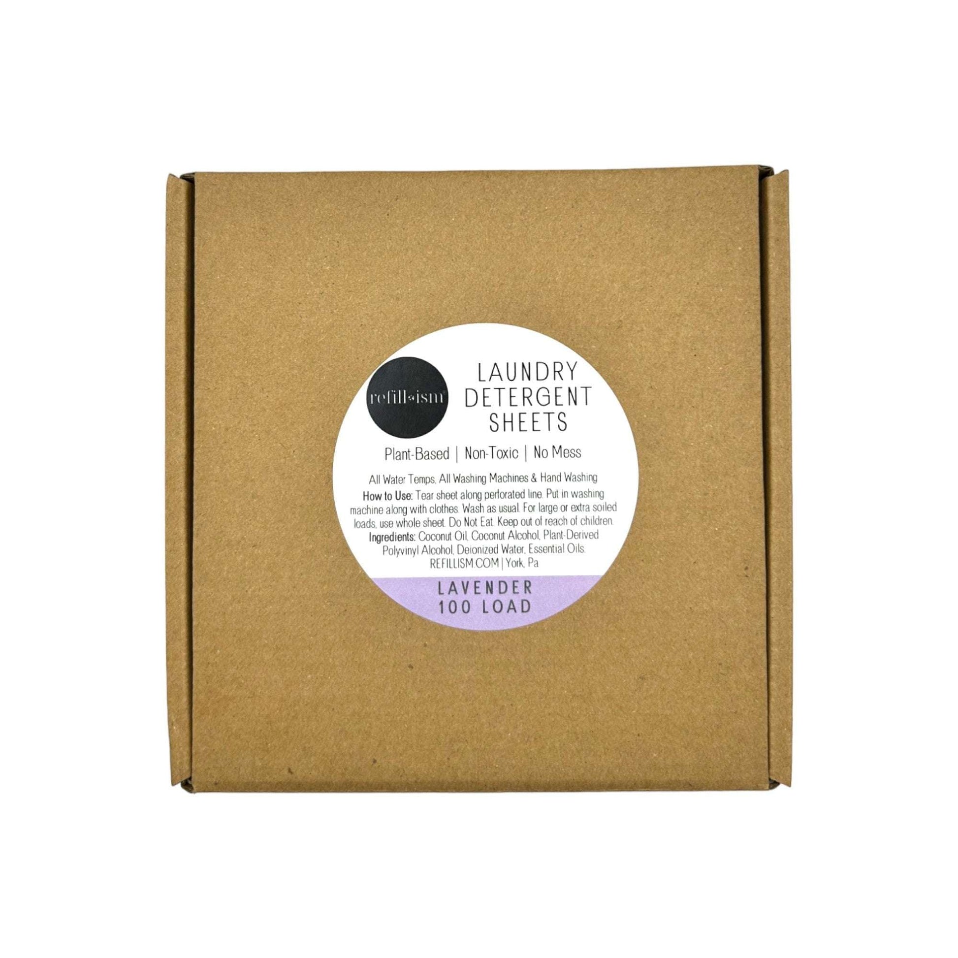 Laundry Detergent Sheets | 100 Load | Eco - Friendly & Plant - Based - Bright House