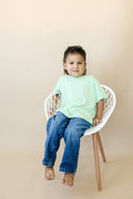 Lime Green Bamboo Tee - Bright House