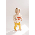 Love is Rad Baby Pullover Sweatshirt - Bright House