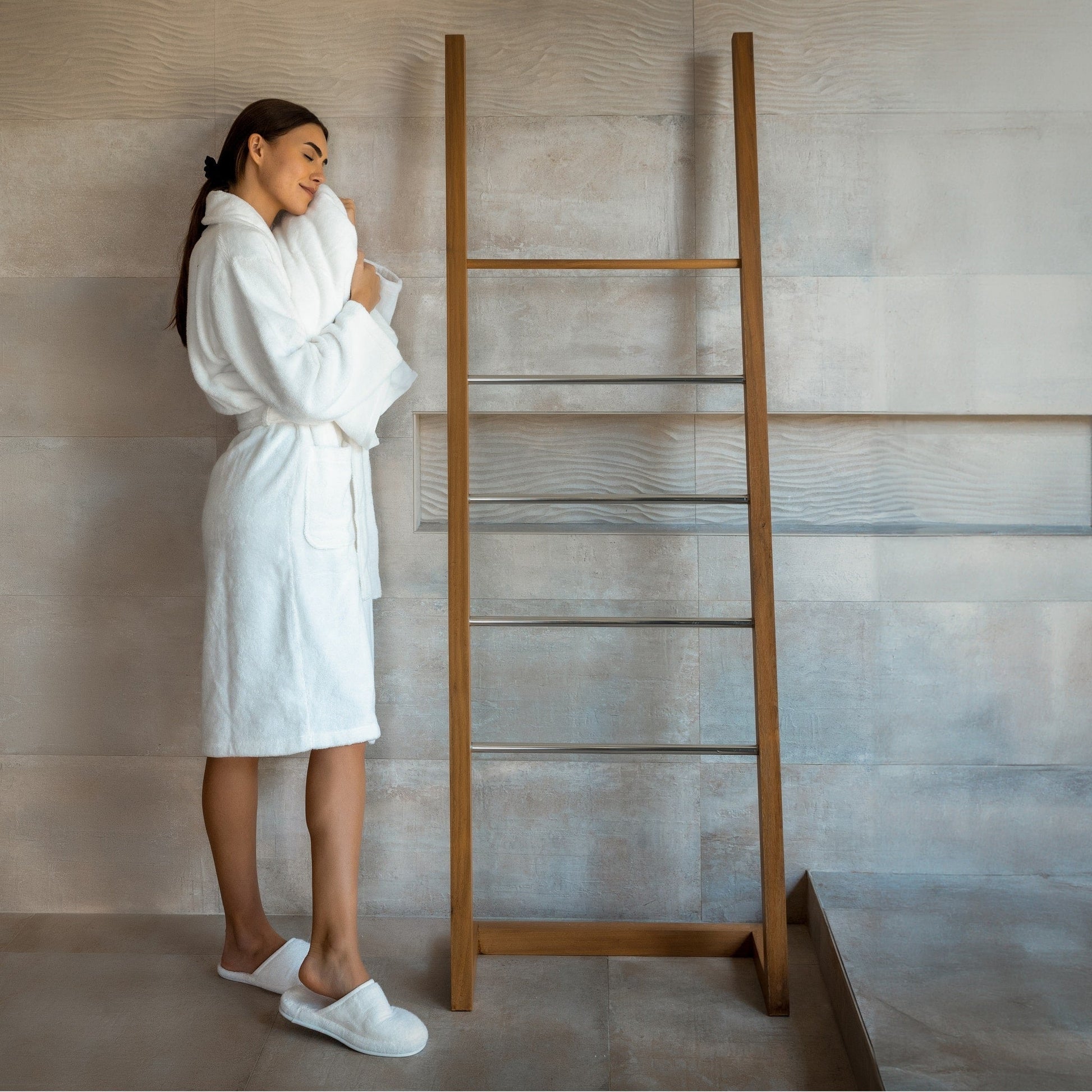 Luxury Organic Bathrobe - Bright House