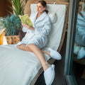 Luxury Organic Bathrobe - Bright House