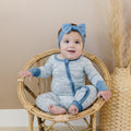 Making Waves Bamboo Zippy Romper - Bright House