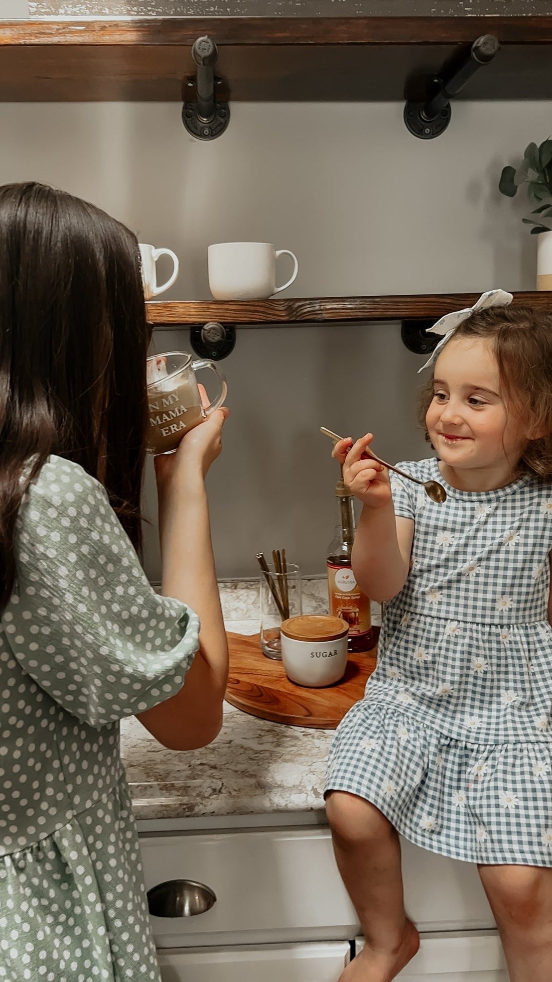 Mama Era Glass Latte Mug - Bright House