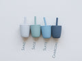 Mini Straw Cup - Silicone Straw Cup for Babies & Young Toddlers - Bright House