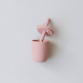 Mini Straw Cup - Silicone Straw Cup for Babies & Young Toddlers - Bright House