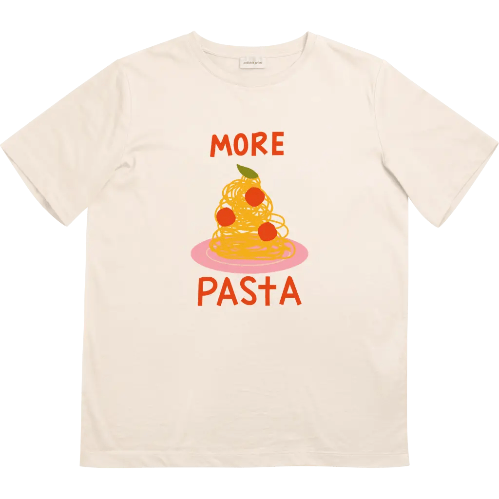 More Pasta Kids Graphic T-Shirt - Bright House