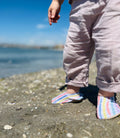 Non - Slip Sole, Unisex Baby, Children's Sea Shoes, Pool Booties, Lines - Bright House