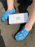 Non - Slip Sole, Unisex Baby, Children's Sea Shoes, Pool Booties, Space - Bright House