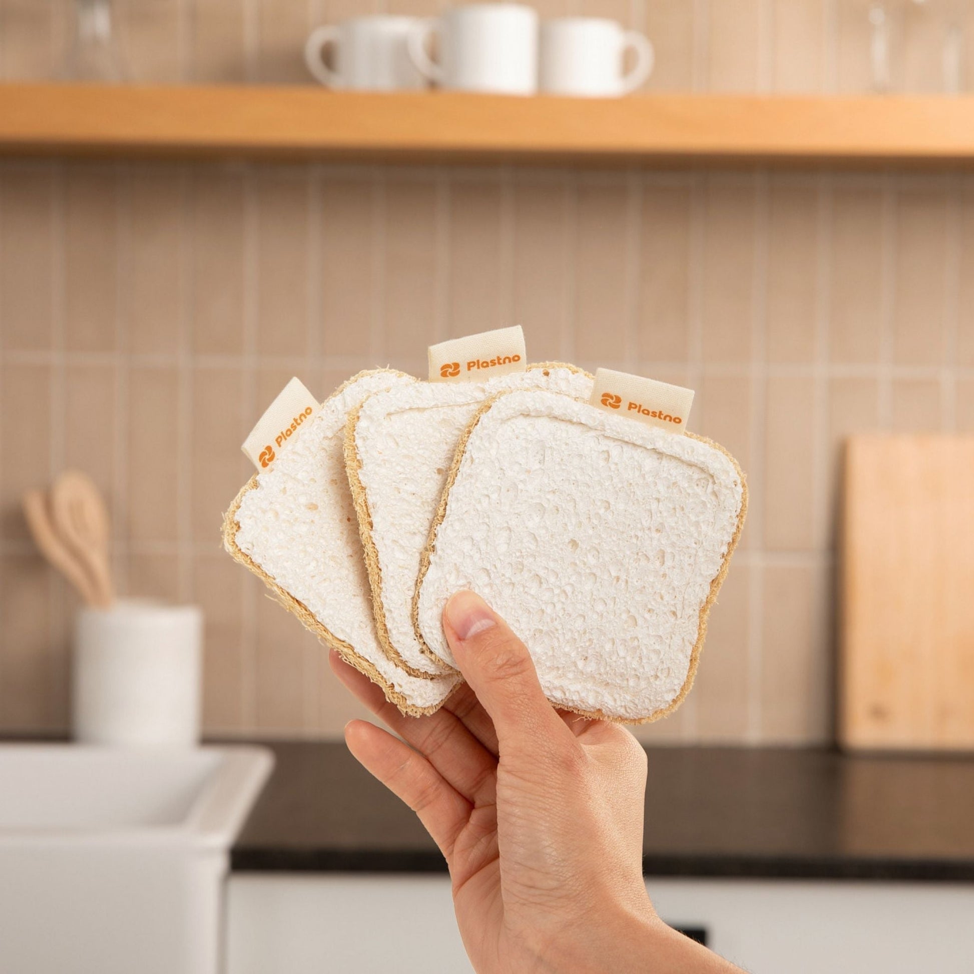 NoPlastic™ Scrub Sponge - Bright House