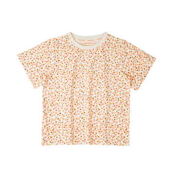 Oversized T-Shirt | Organic Cotton Jersey - Sunset Meadow - Bright House