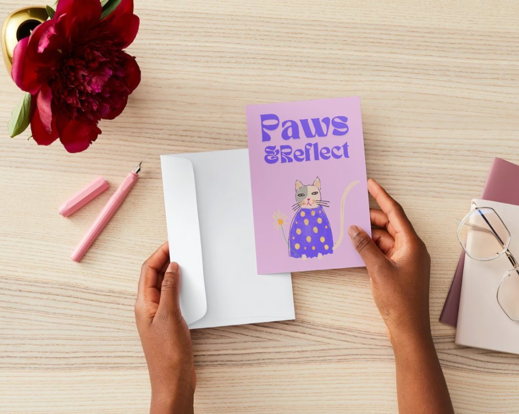 Paws & Reflect | Cute I’m Sorry Cards for Children - Little Nest Community