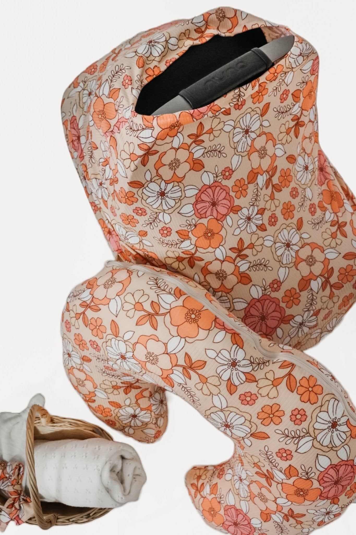 Peach Fuzz Nursing Pillow Cover - Bright House