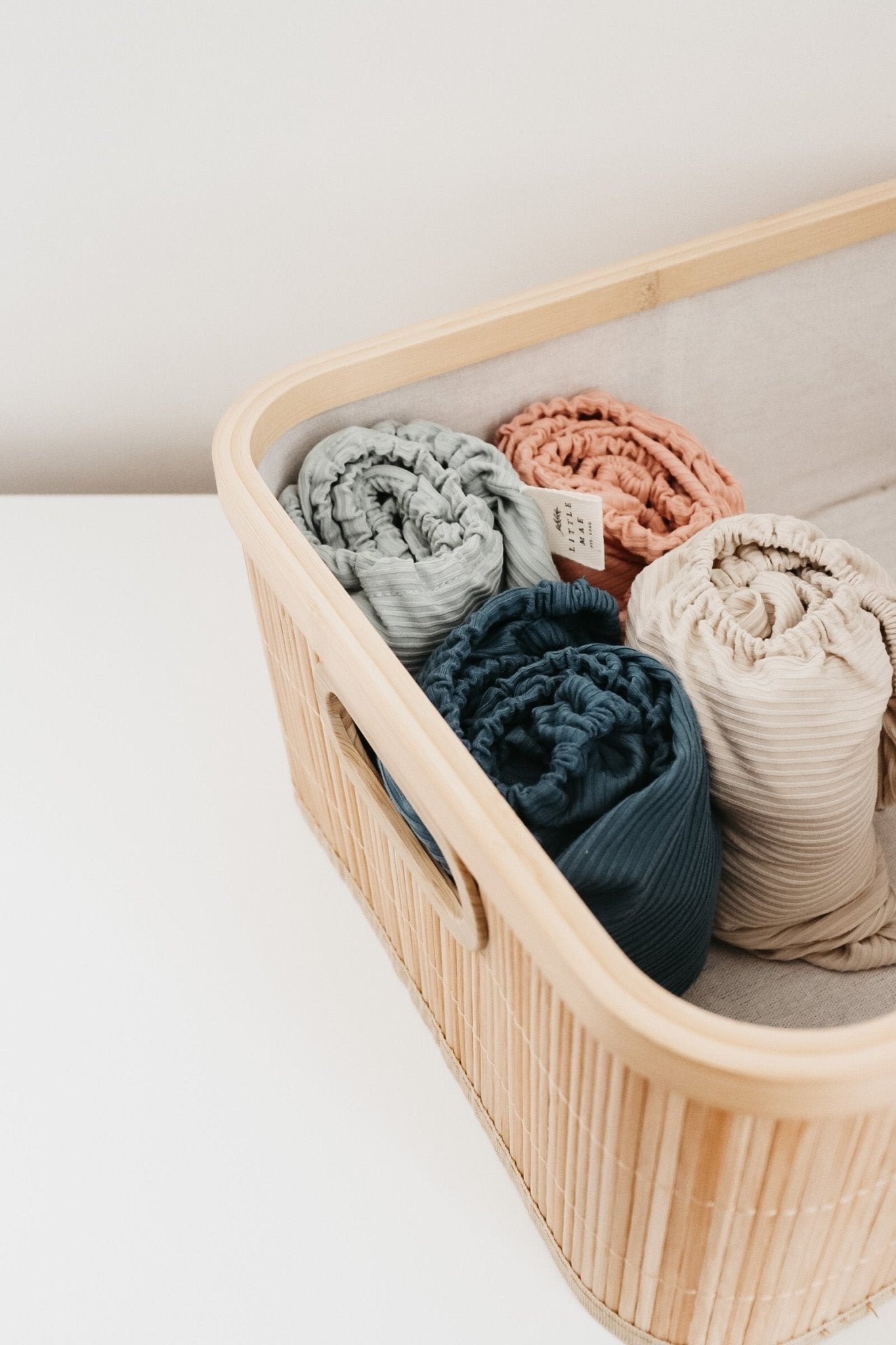 Peony Ribbed Changing Pad Cover - Bright House