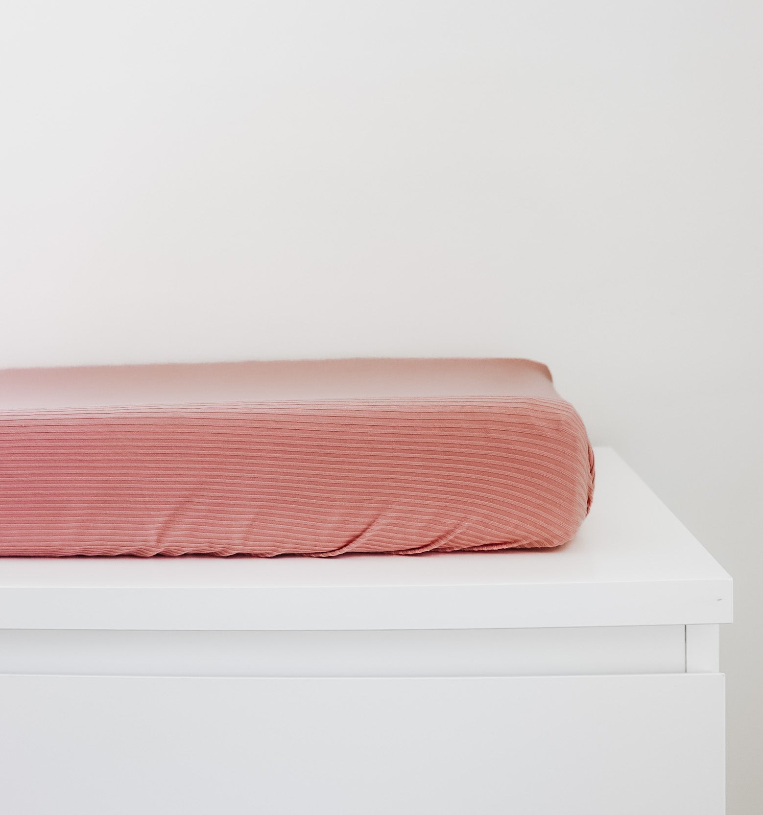 Peony Ribbed Changing Pad Cover - Bright House