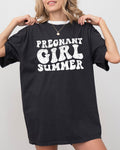 Pregnant Girl Summer, Mom to Be Shirt, Baby Announcement, Pregnancy Reveal, Baby Shower Gift, Funny Gift for New Mom Shirt Comfort Colors T-Shirt - Bright House