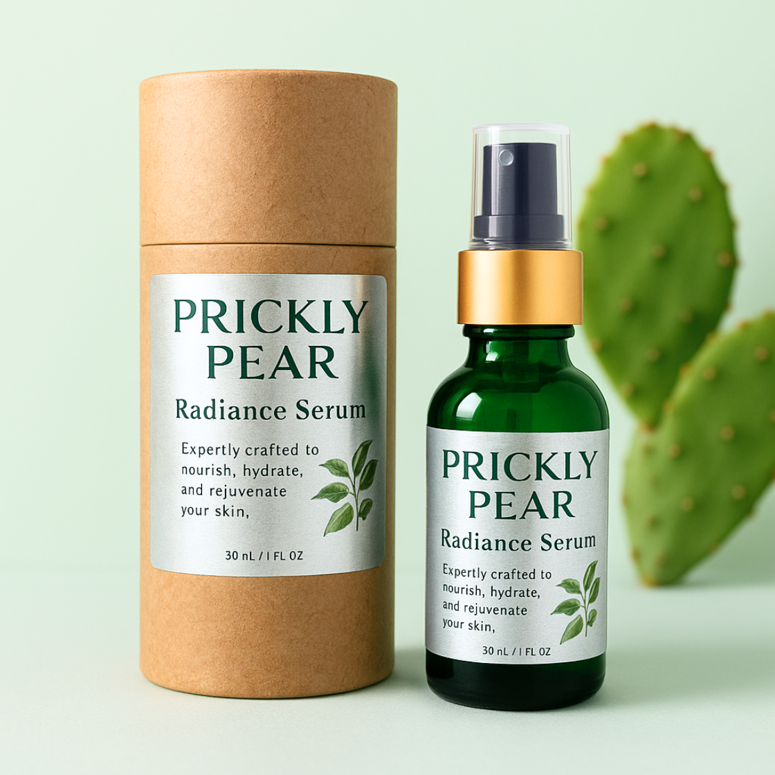 Prickly Pear Radiance Serum for Glowing & Hydrated Skin