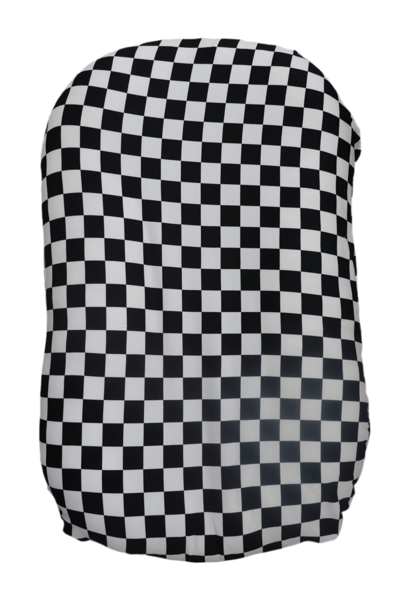Race Checkered Baby Lounger Cover - Bright House