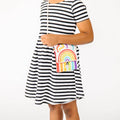 Rainbow Purse For Little Girl: 