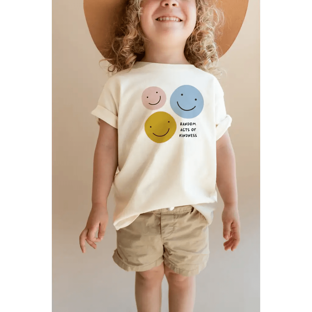 Random Acts of Kindness Kids Graphic T-Shirt - Bright House