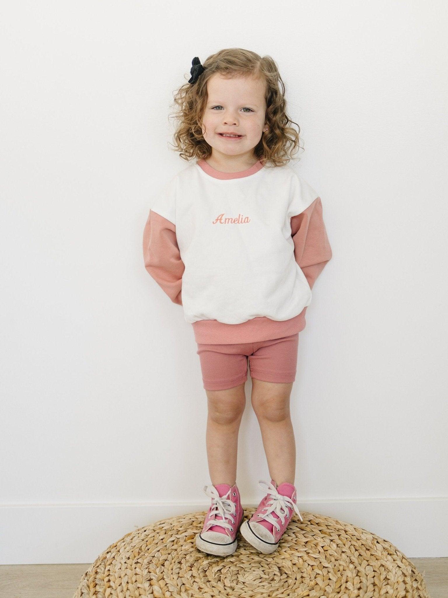 Ribbed Bamboo Bike Shorts - Bright House