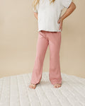 Ribbed Bamboo Flared Leggings - more colors - Bright House