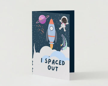 Rocket Regrets | Fun Sorry Cards for Young Kids - Little Nest Community
