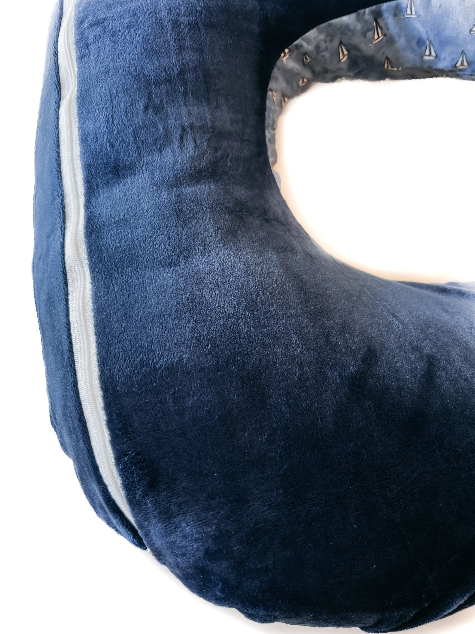 Sailboat Nursing Pillow Cover - Bright House