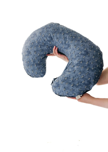 Sailboat Nursing Pillow Cover - Bright House