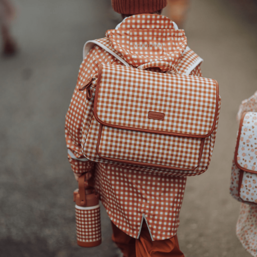 Satchel Backpack | Sienna Gingham - Bright House