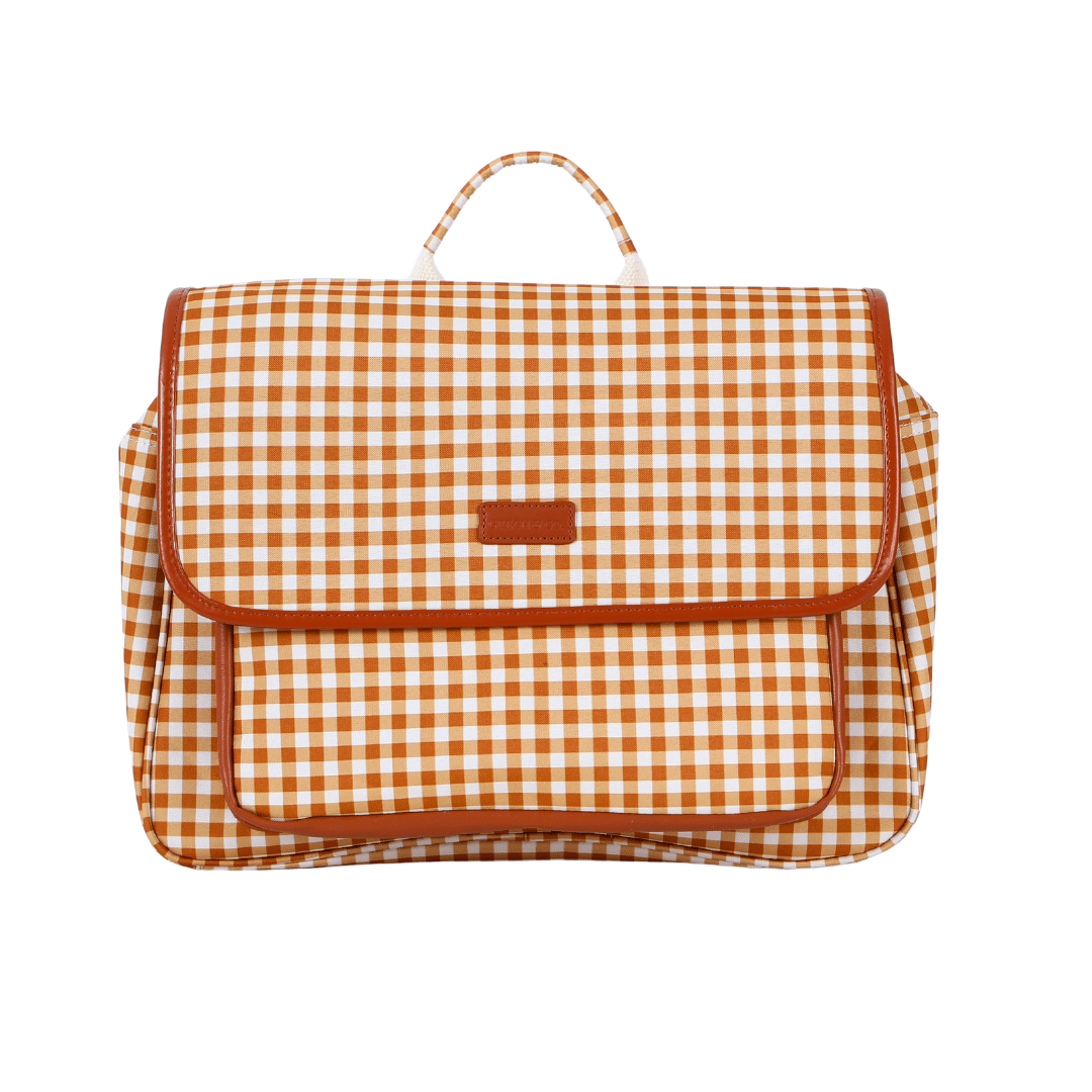 Satchel Backpack | Sienna Gingham - Bright House