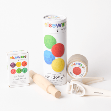 Sensory Play Bundle | Natural Eco - Dough & Tools for Kids - Bright House