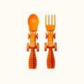 Set of 2 Tractor Utensils (1 Pack) - Bright House