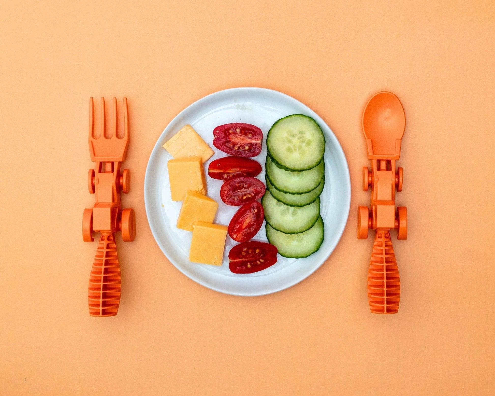 Set of 2 Tractor Utensils (1 Pack) - Bright House