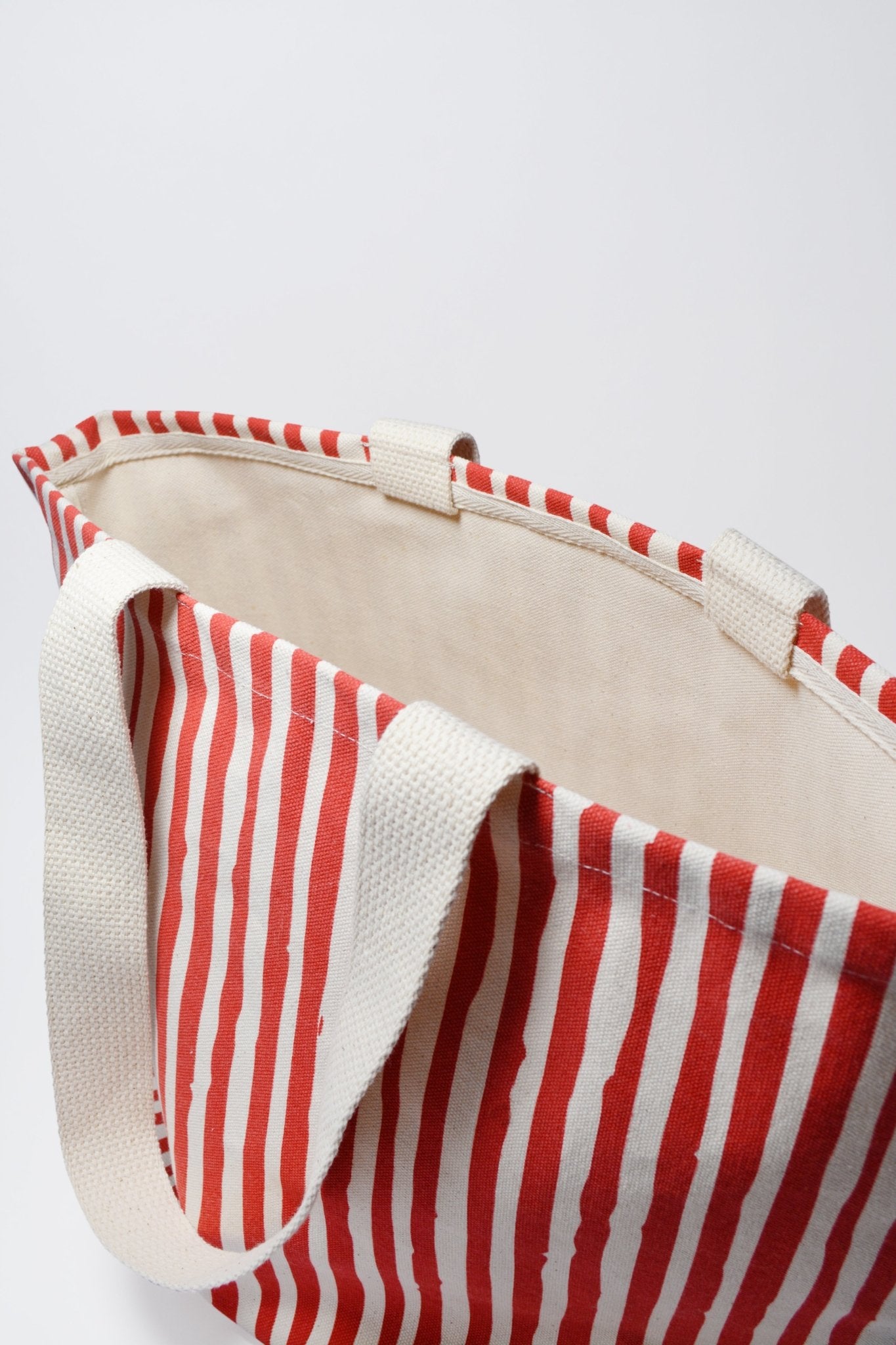 Stripes Wide Tote - Bright House