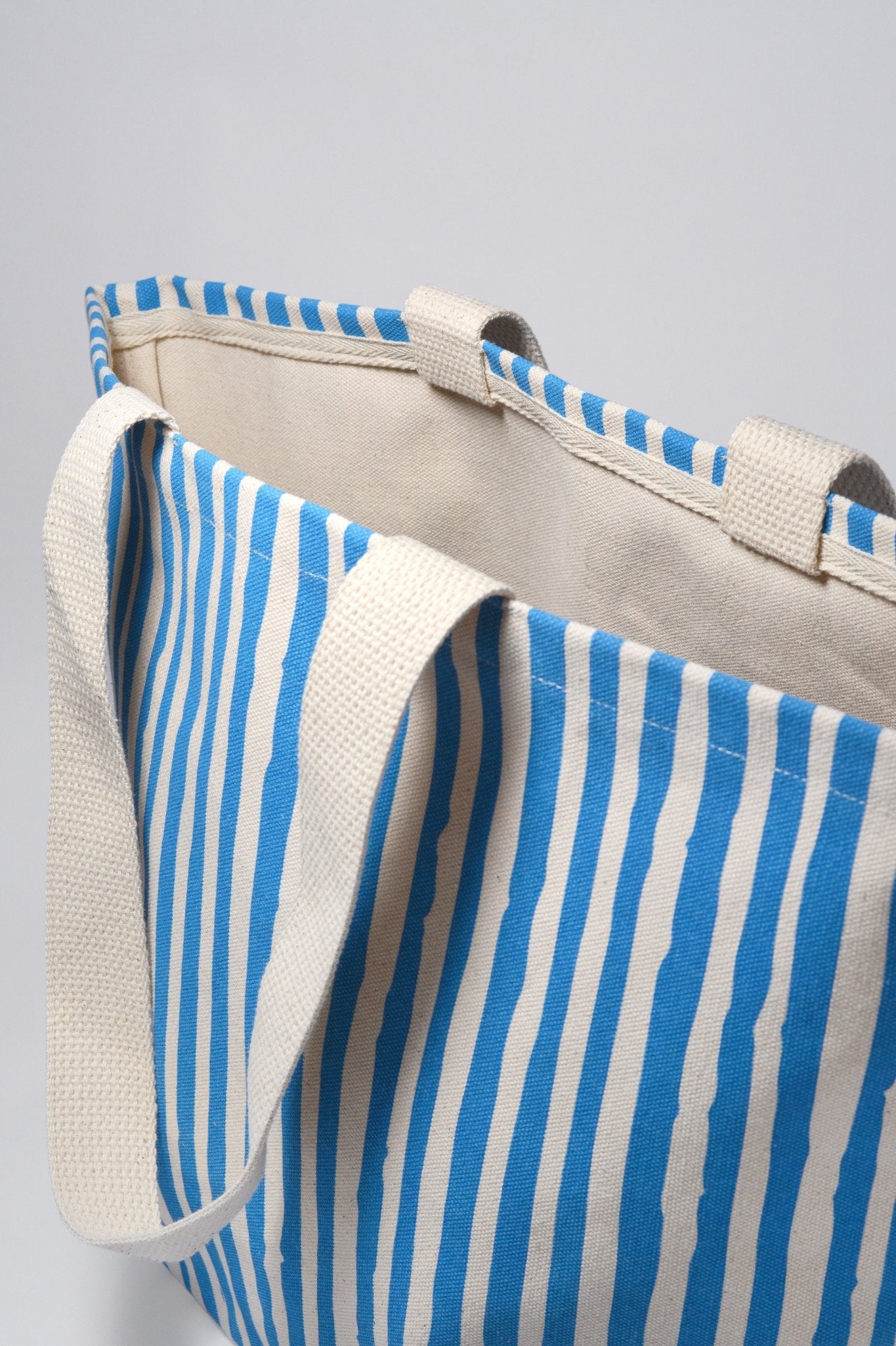 Stripes Wide Tote - Bright House