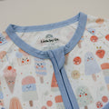 Sweet Summertime Bamboo Zippy Pajamas - Bright House