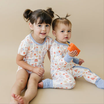Sweet Summertime Bamboo Zippy Pajamas - Bright House