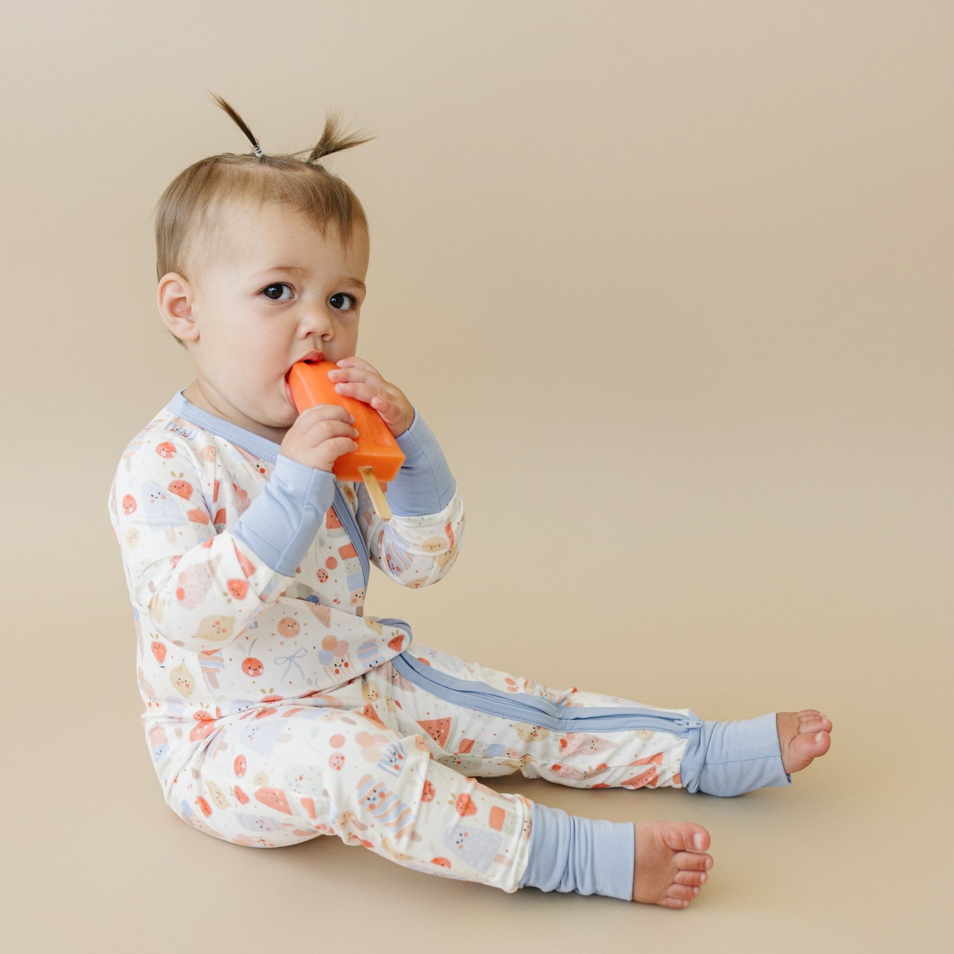 Sweet Summertime Bamboo Zippy Pajamas - Bright House