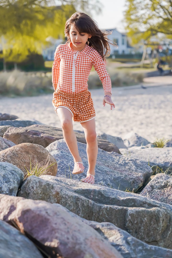 Swim Shoes - Sienna Gingham - Bright House