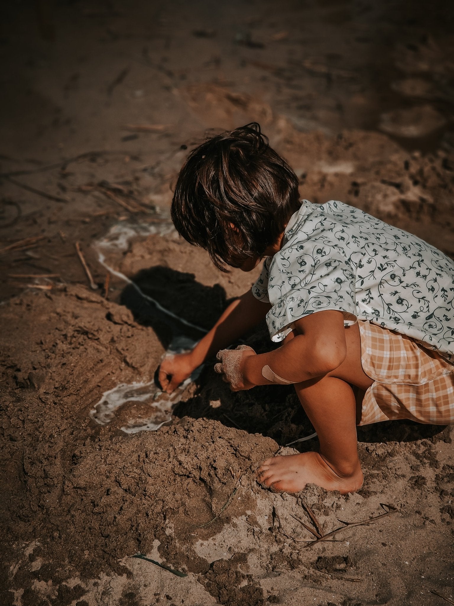 Swim Trunks | UPF + Recycled - Buckwheat Plaid - Bright House