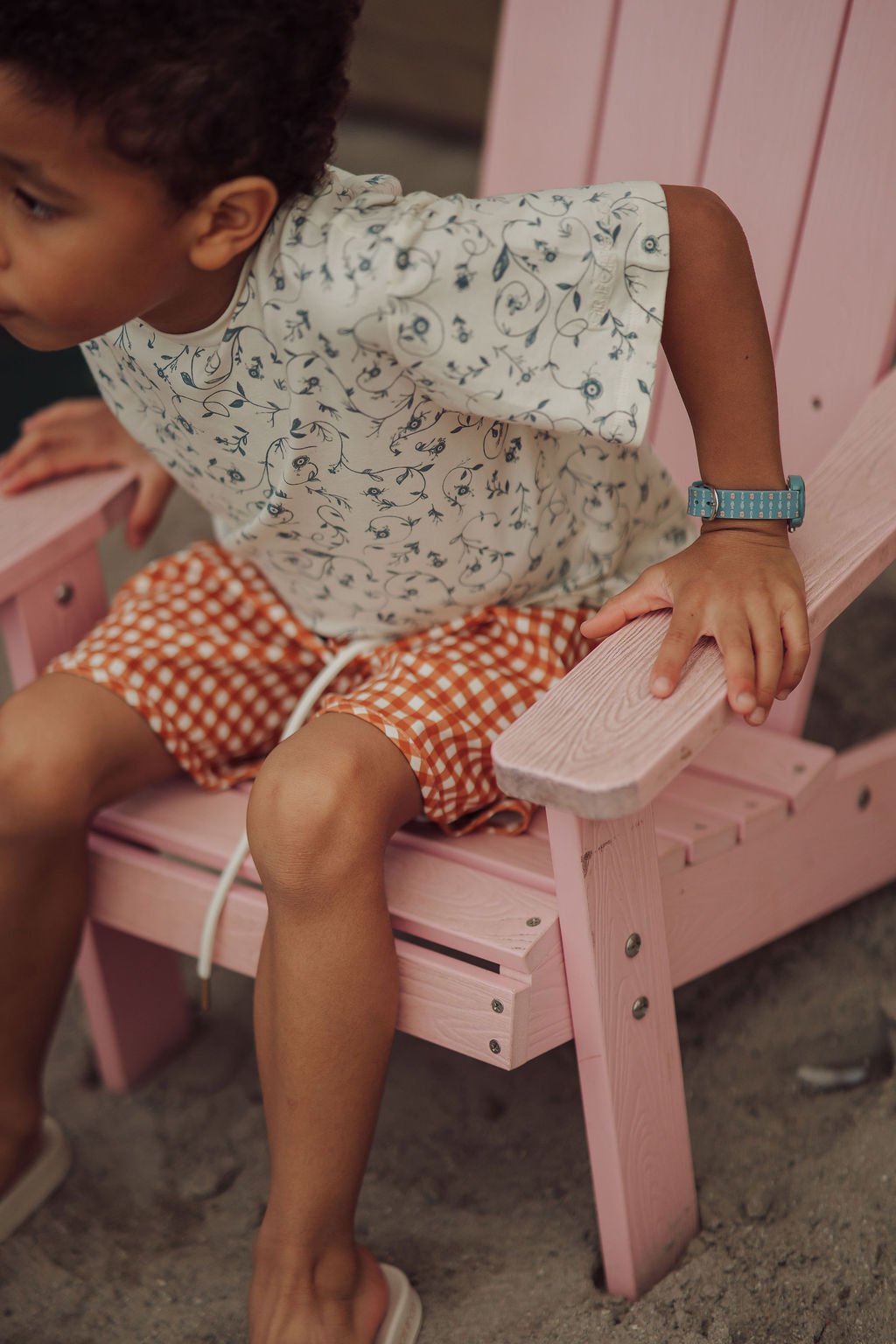 Swim Trunks | UPF + Recycled - Sienna Gingham - Bright House