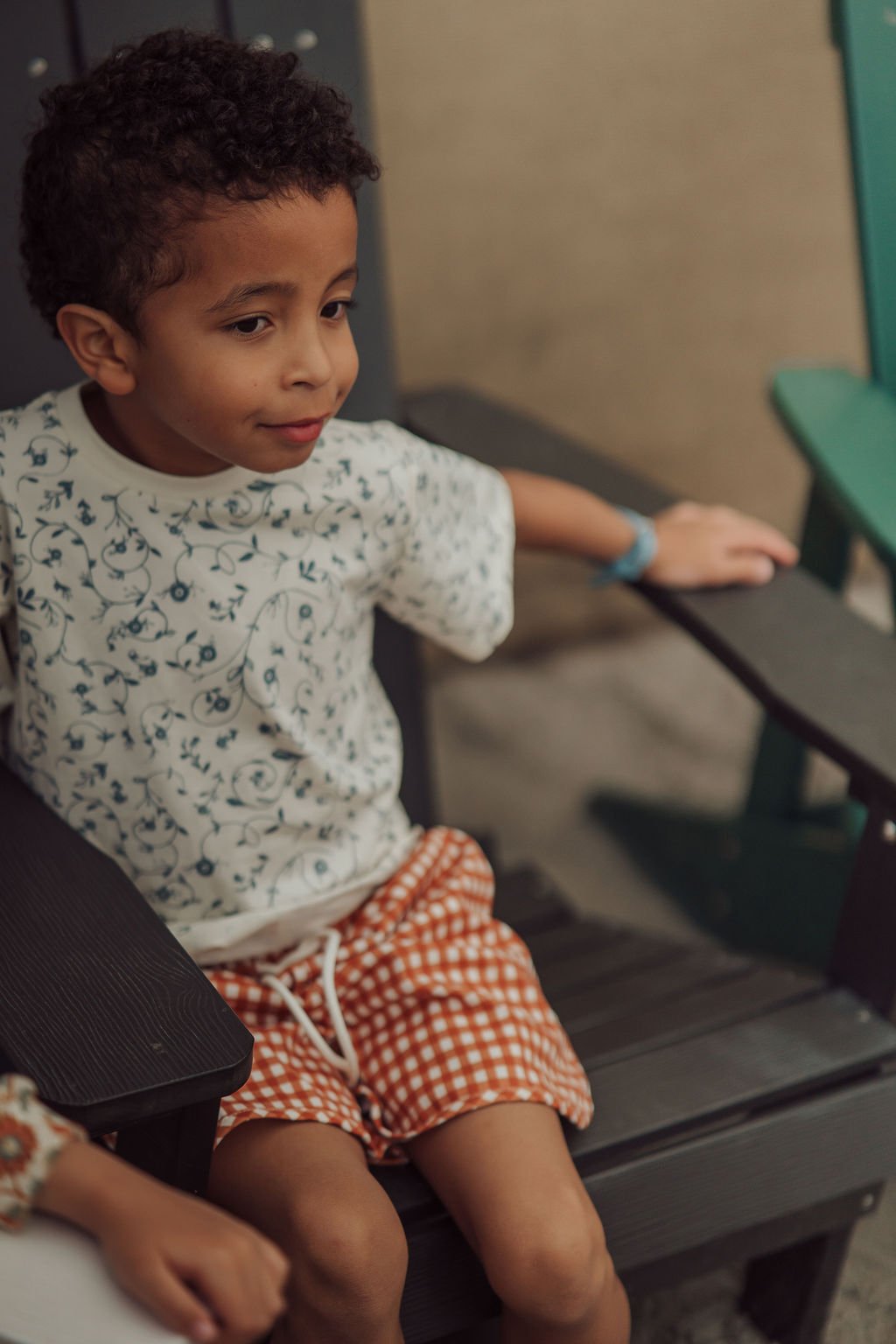 Swim Trunks | UPF + Recycled - Sienna Gingham - Bright House