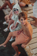 Swim Trunks | UPF + Recycled - Sienna Gingham - Bright House