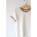 The Everyday Ringer Tee in Muted Brown - Bright House